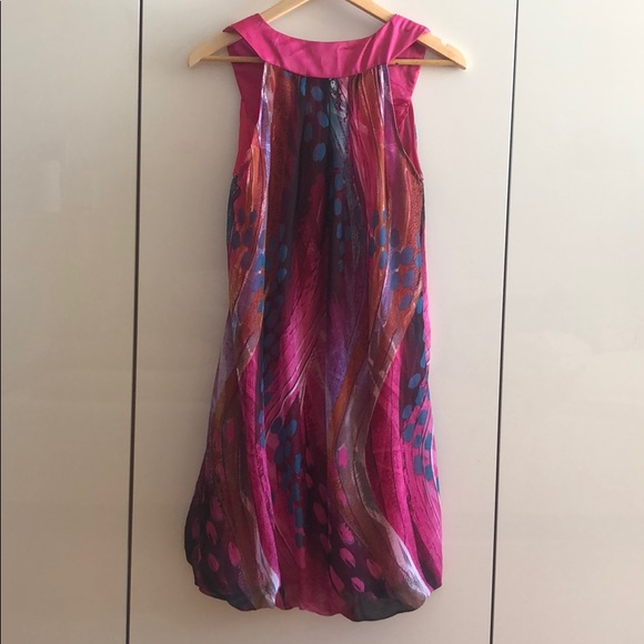 Flowy Pink Summery Dress - Picture 2 of 3